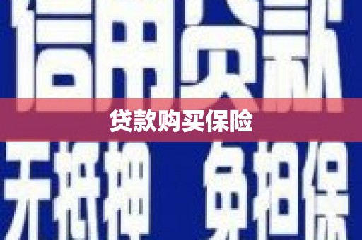 平顶山贷款购买保险