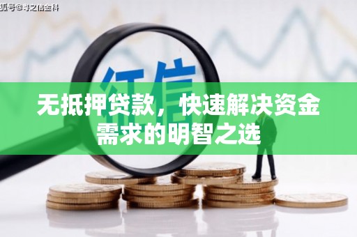 化隆无抵押贷款，快速解决资金需求的明智之选