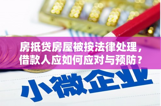 新河房抵贷房屋被按法律处理，借款人应如何应对与预防？