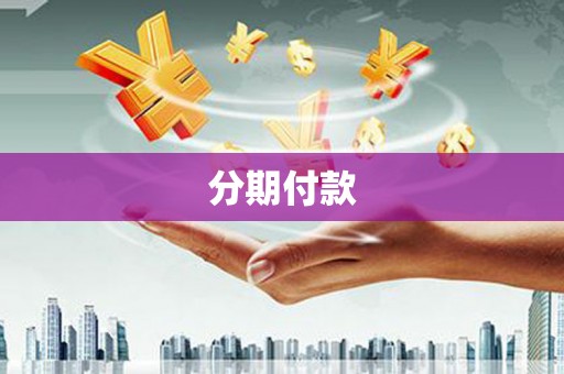 西昌分期付款