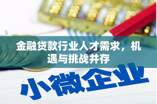 新宾金融贷款行业人才需求，机遇与挑战并存
