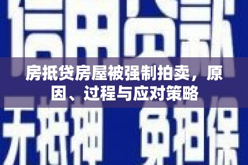 赤城房抵贷房屋被强制拍卖，原因、过程与应对策略