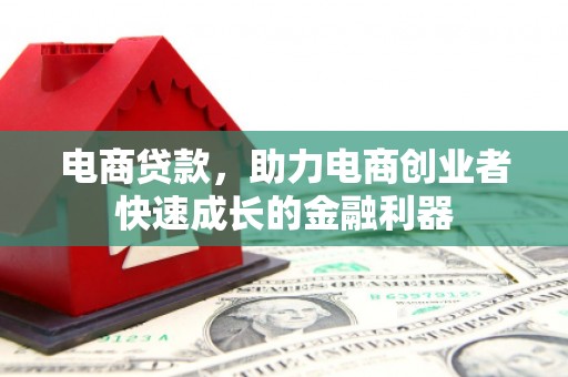 金乡电商贷款，助力电商创业者快速成长的金融利器