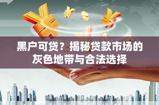 白云鄂博矿区黑户可贷？揭秘贷款市场的灰色地带与合法选择