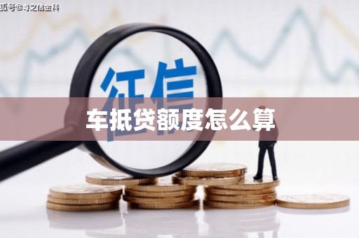 昭苏车抵贷额度怎么算