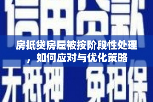 鹿邑房抵贷房屋被按阶段性处理，如何应对与优化策略