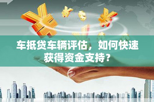 长洲车抵贷车辆评估，如何快速获得资金支持？