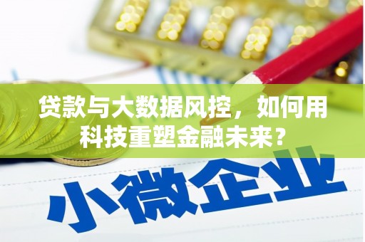 临高贷款与大数据风控，如何用科技重塑金融未来？
