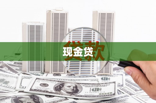 普兰店现金贷