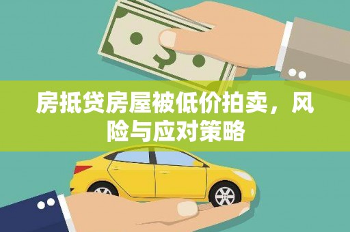 内乡房抵贷房屋被低价拍卖，风险与应对策略