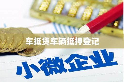 千阳车抵贷车辆抵押登记