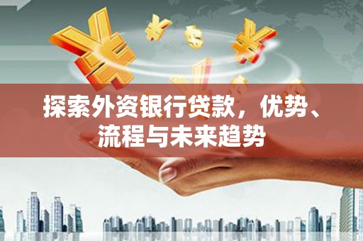 顺平探索外资银行贷款，优势、流程与未来趋势