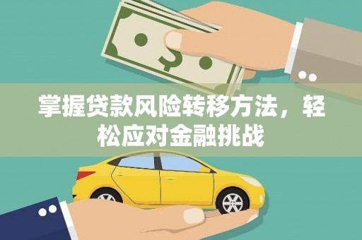 临潭掌握贷款风险转移方法，轻松应对金融挑战