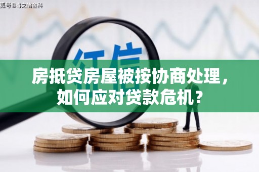 鄞州房抵贷房屋被按协商处理，如何应对贷款危机？