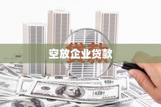 崖州空放企业贷款
