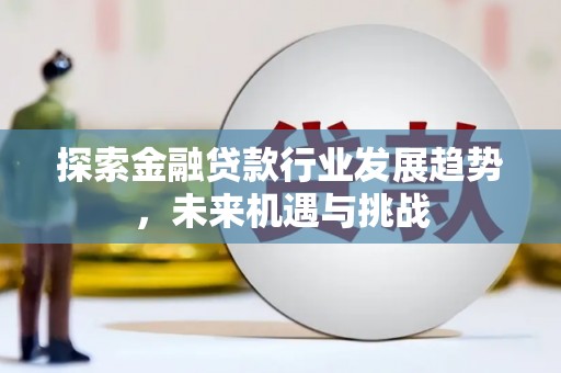 葵青探索金融贷款行业发展趋势，未来机遇与挑战