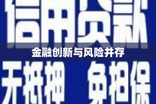 松江金融创新与风险并存
