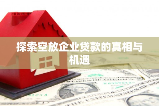 弥勒探索空放企业贷款的真相与机遇