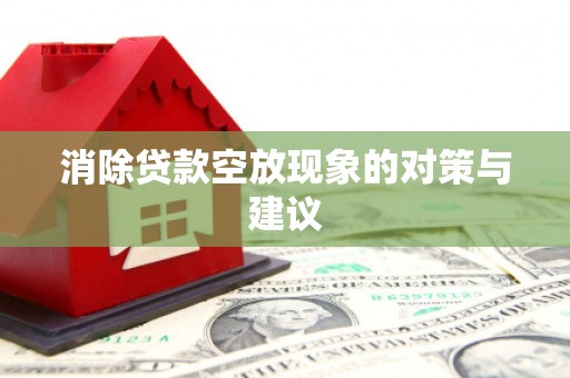 雨城消除贷款空放现象的对策与建议