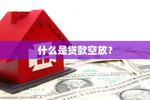 磁县什么是贷款空放？