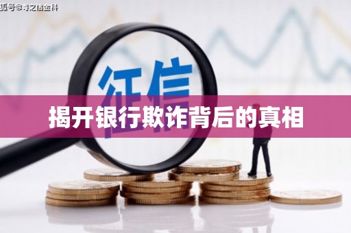 进贤揭开银行欺诈背后的真相